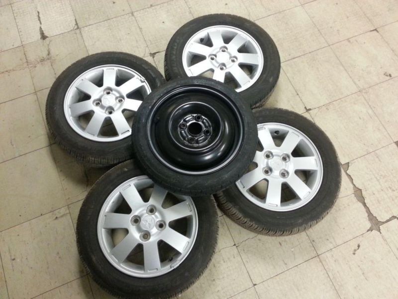 mitsubishi mirage tyre size