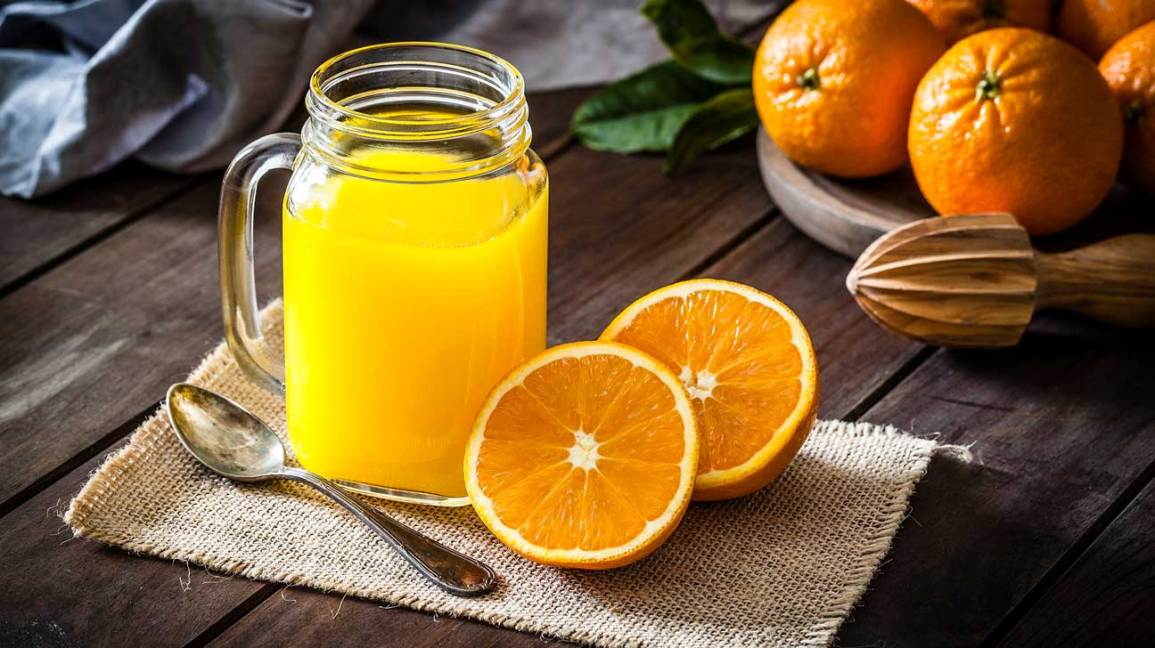 orange juice fresh calories