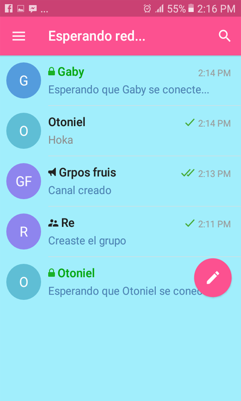 canal chat gay