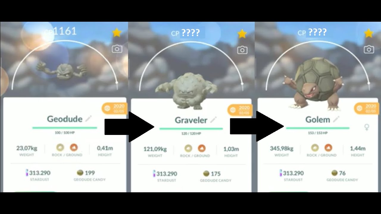 geodude evolution