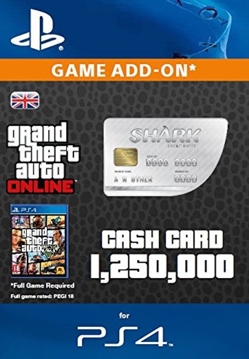 gta 5 cash card ps4