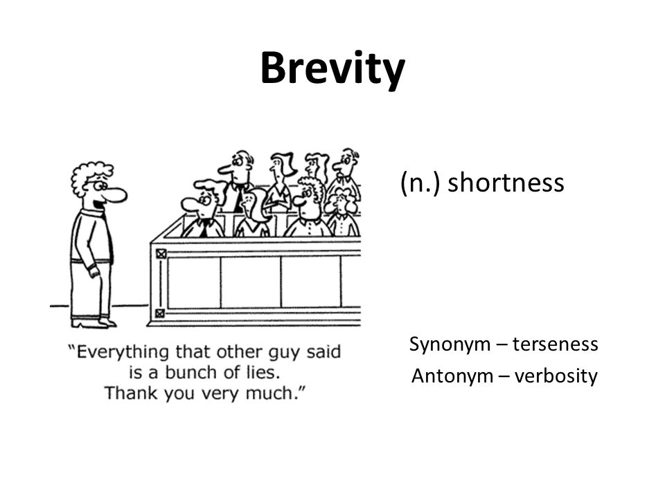 verbose antonym