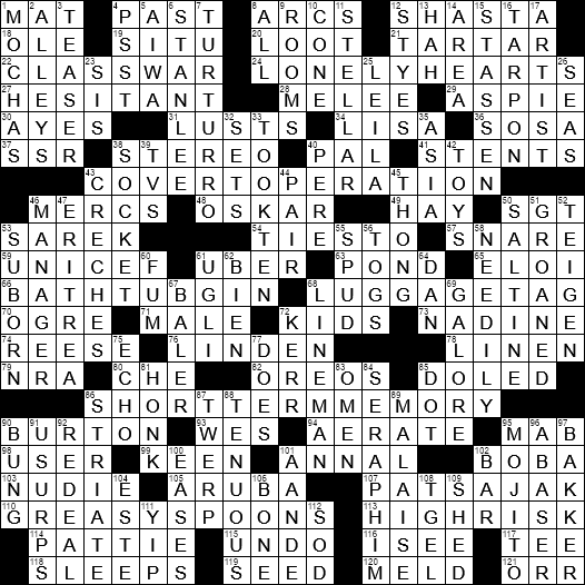 basic constituent parts crossword clue