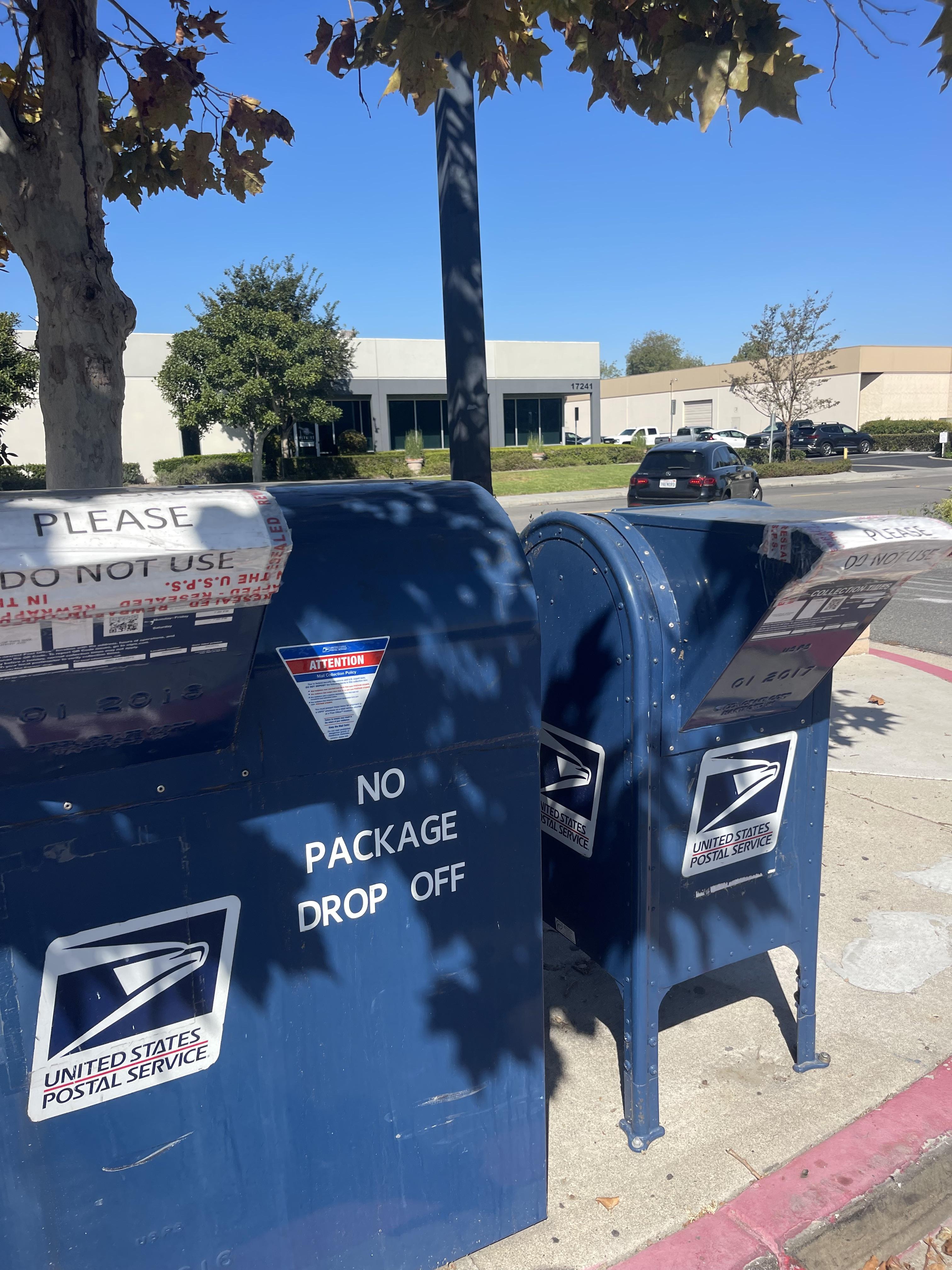 post office drop off