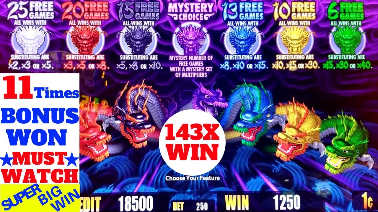 how to win big on 5 dragons