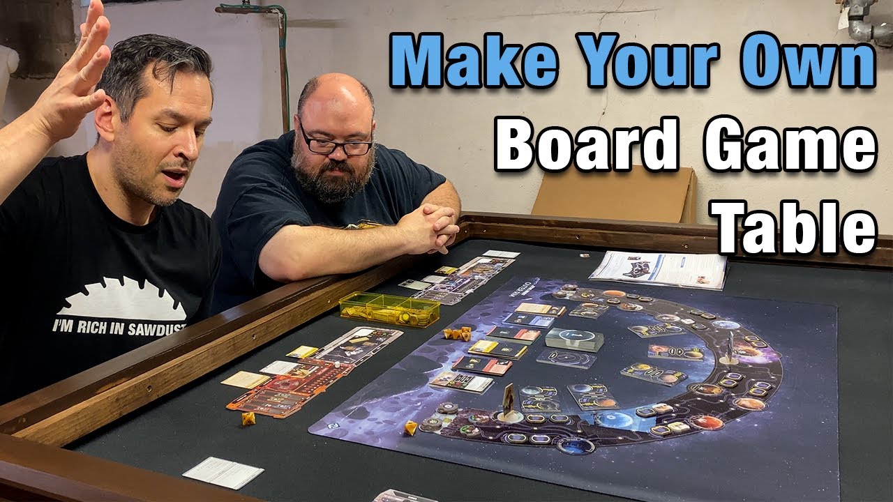 build your own board game table