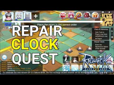 repair clock ragnarok mobile