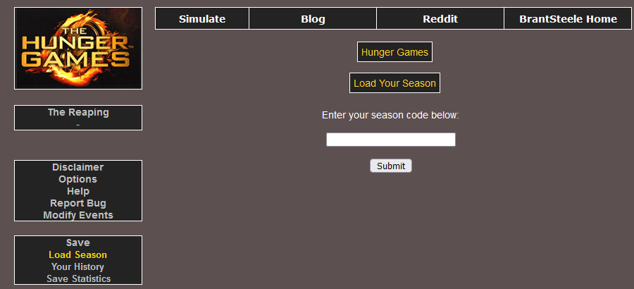 brantsteele hunger games simulator