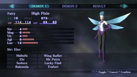 shin megami tensei nocturne demon list