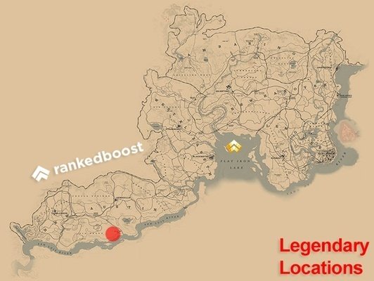 rdr2 legendary pronghorn location