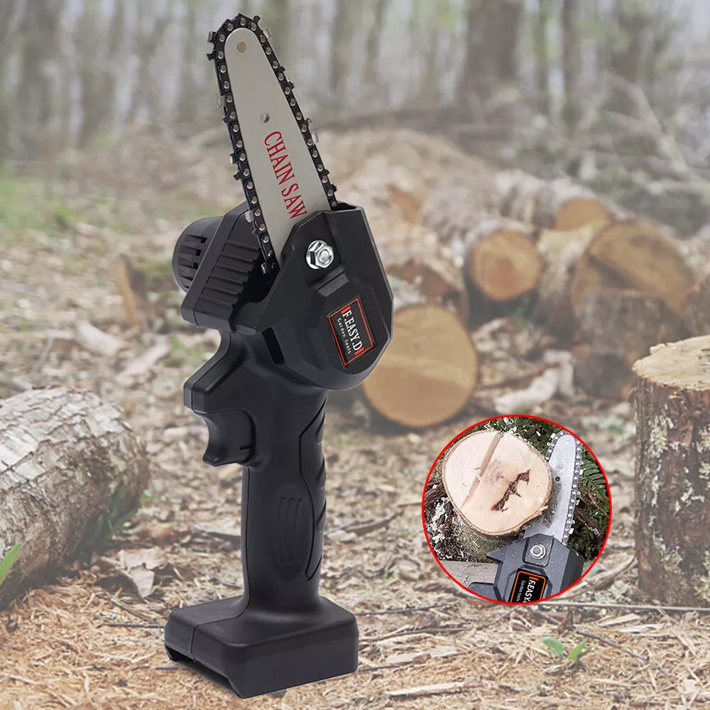 hand held chain saw