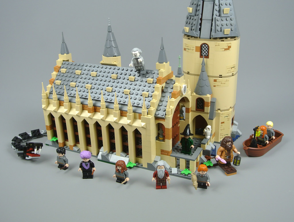 hogwarts great hall lego