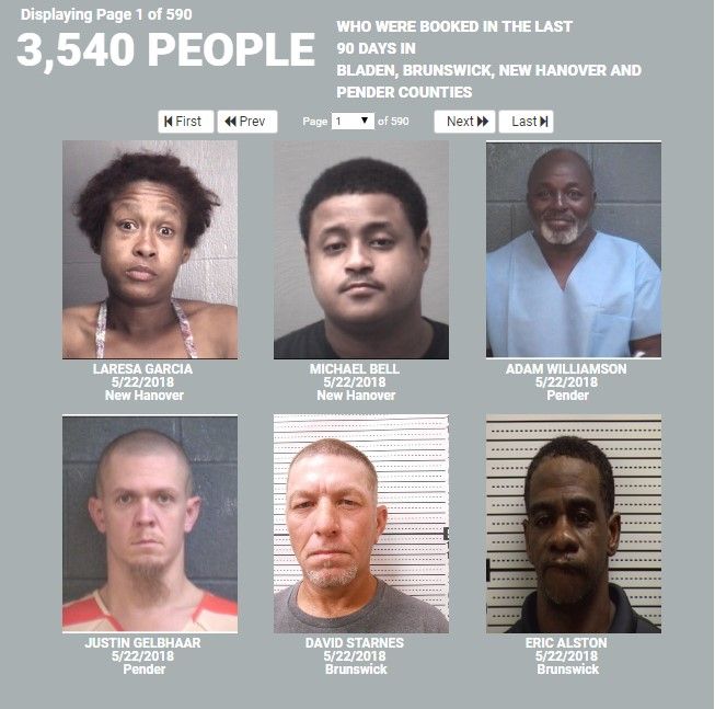 busted mugshots new hanover county