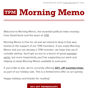 tpm memo