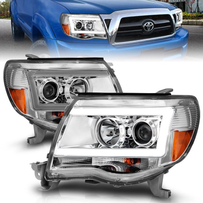 chrome headlights