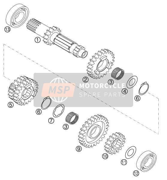 ktm 525 parts