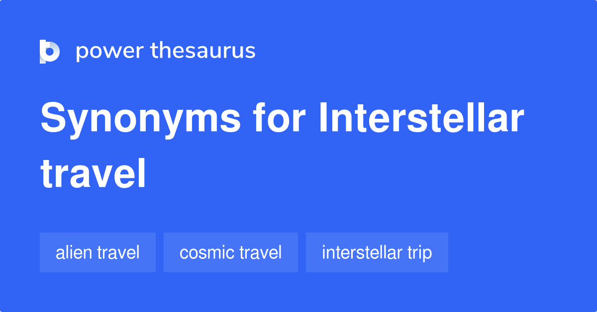 interstellar synonym