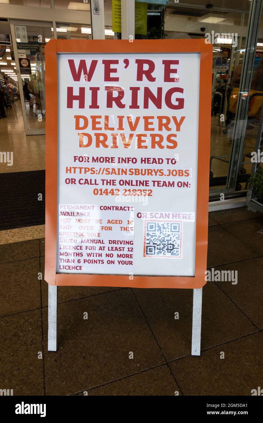 sainsburys hiring