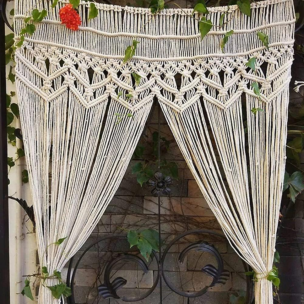 macrame curtains