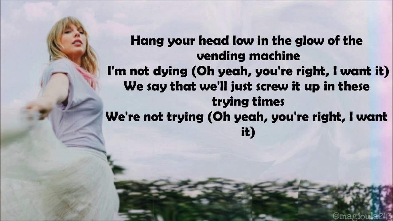 taylor swift cruel summer lyrics