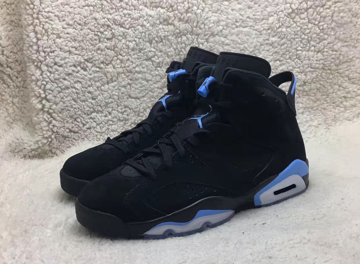 jordan 6 blue black