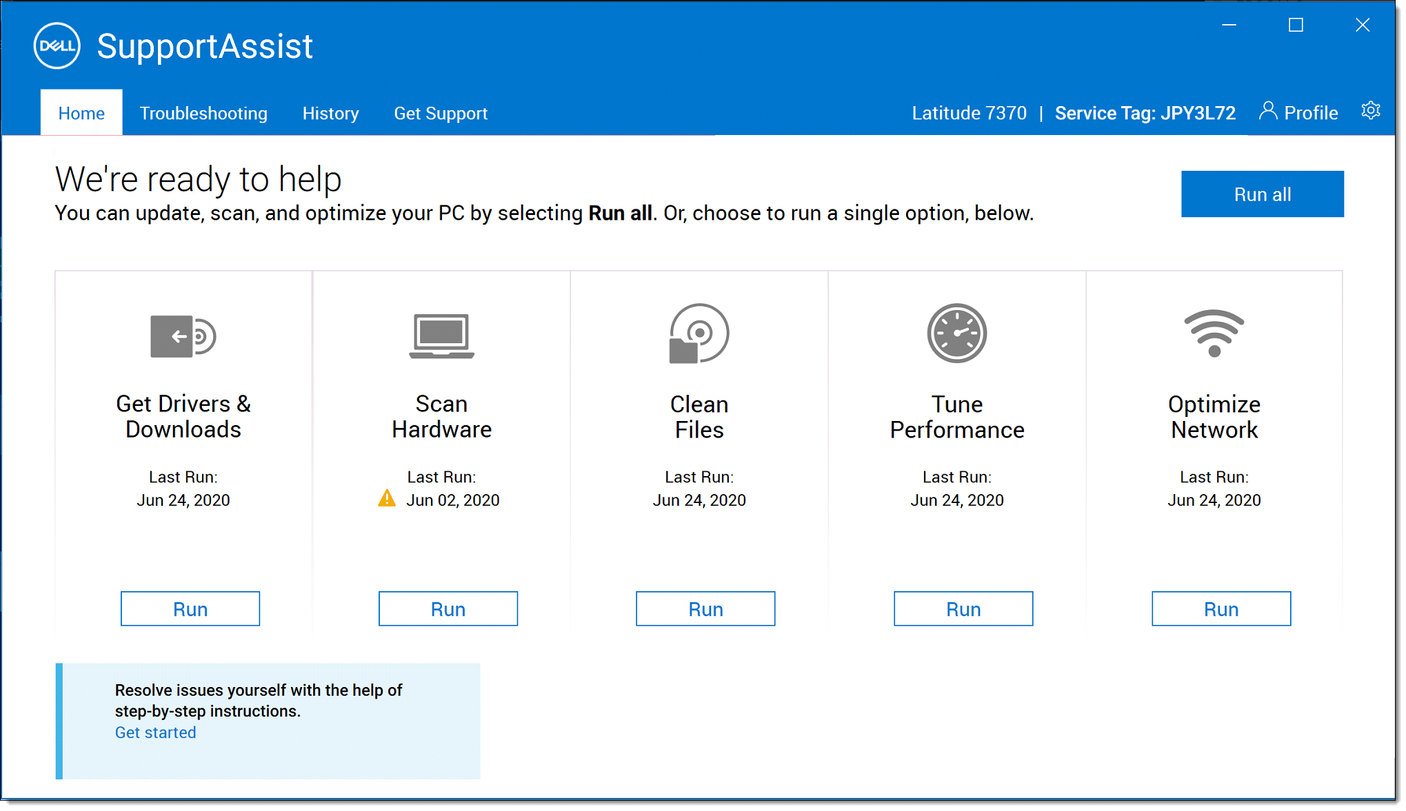 dell support assist