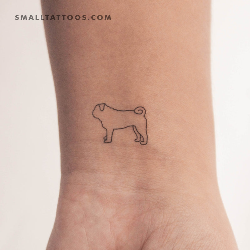 pug tattoo