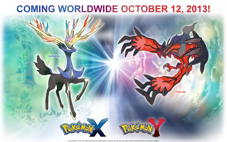 pokemon x and y legendary pokemon