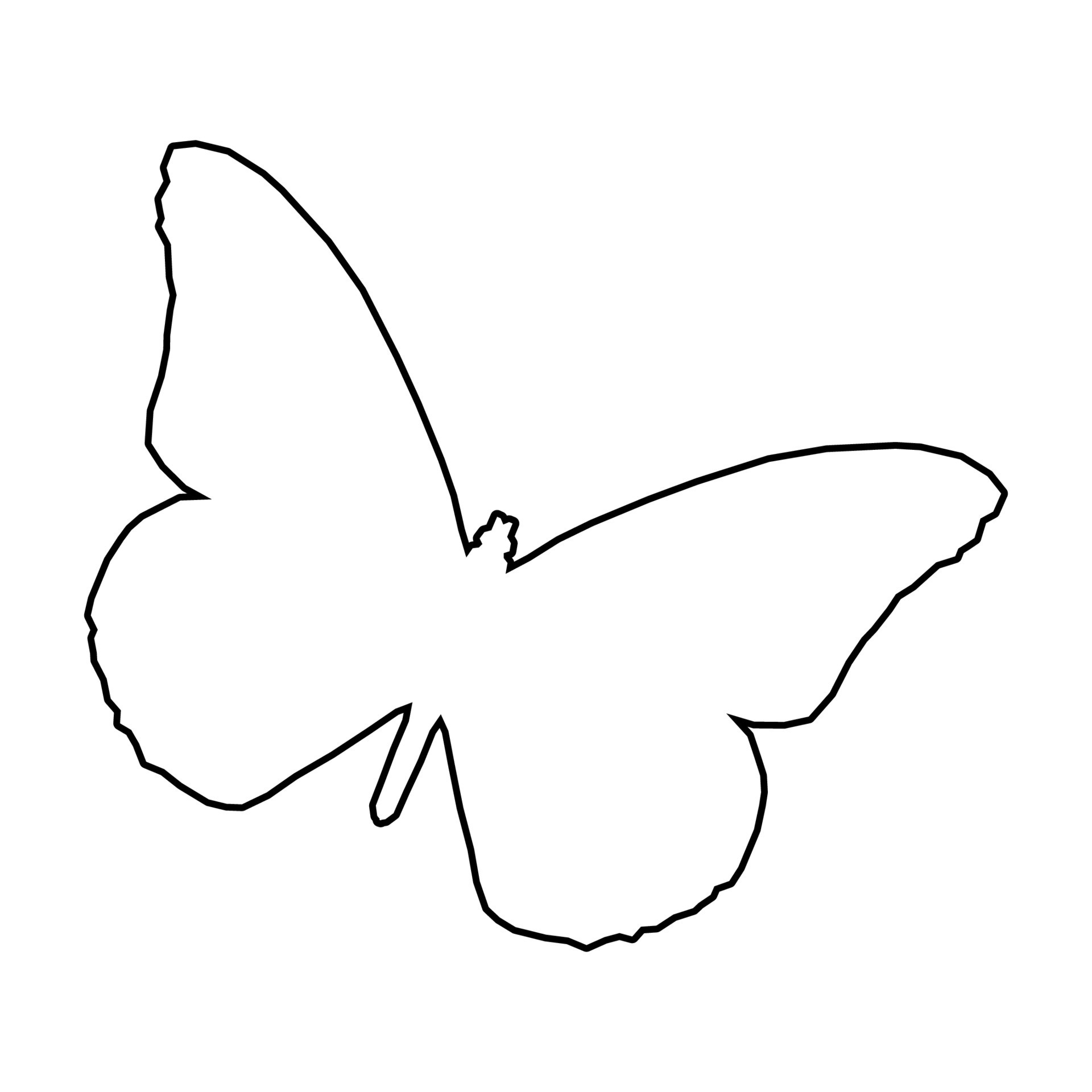 mariposas para dibujar