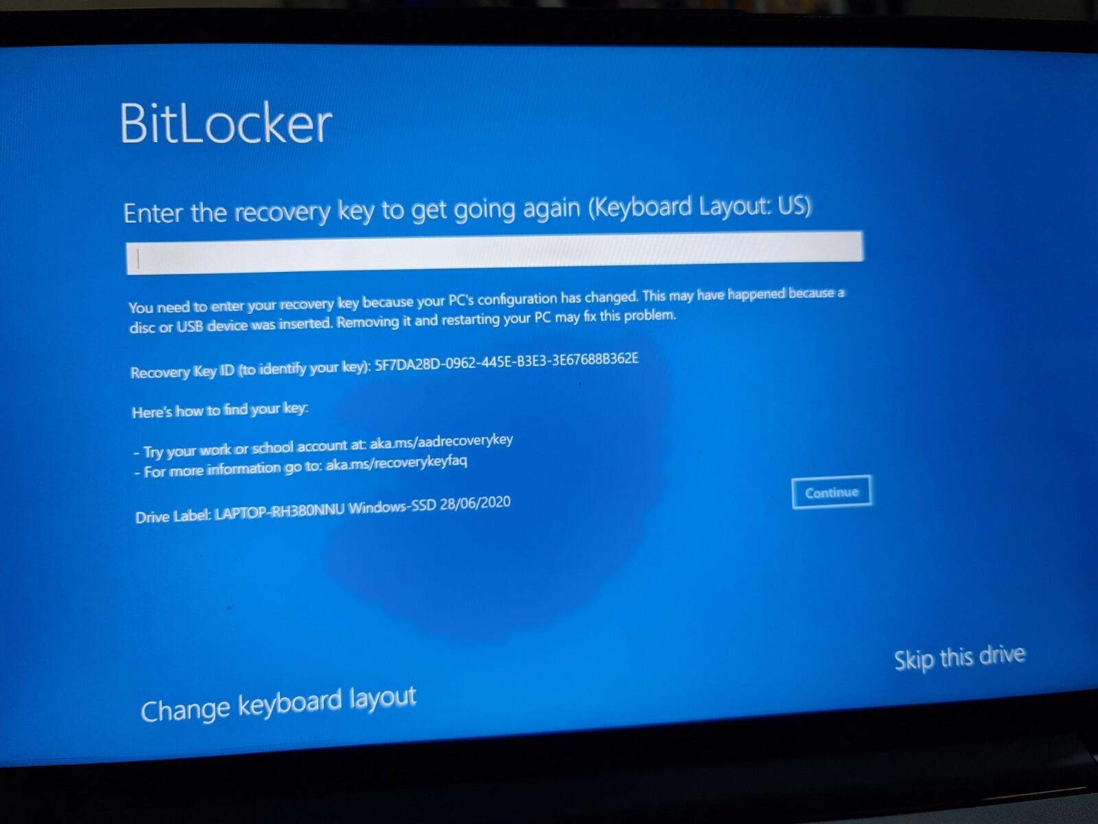 bitlocker lenovo