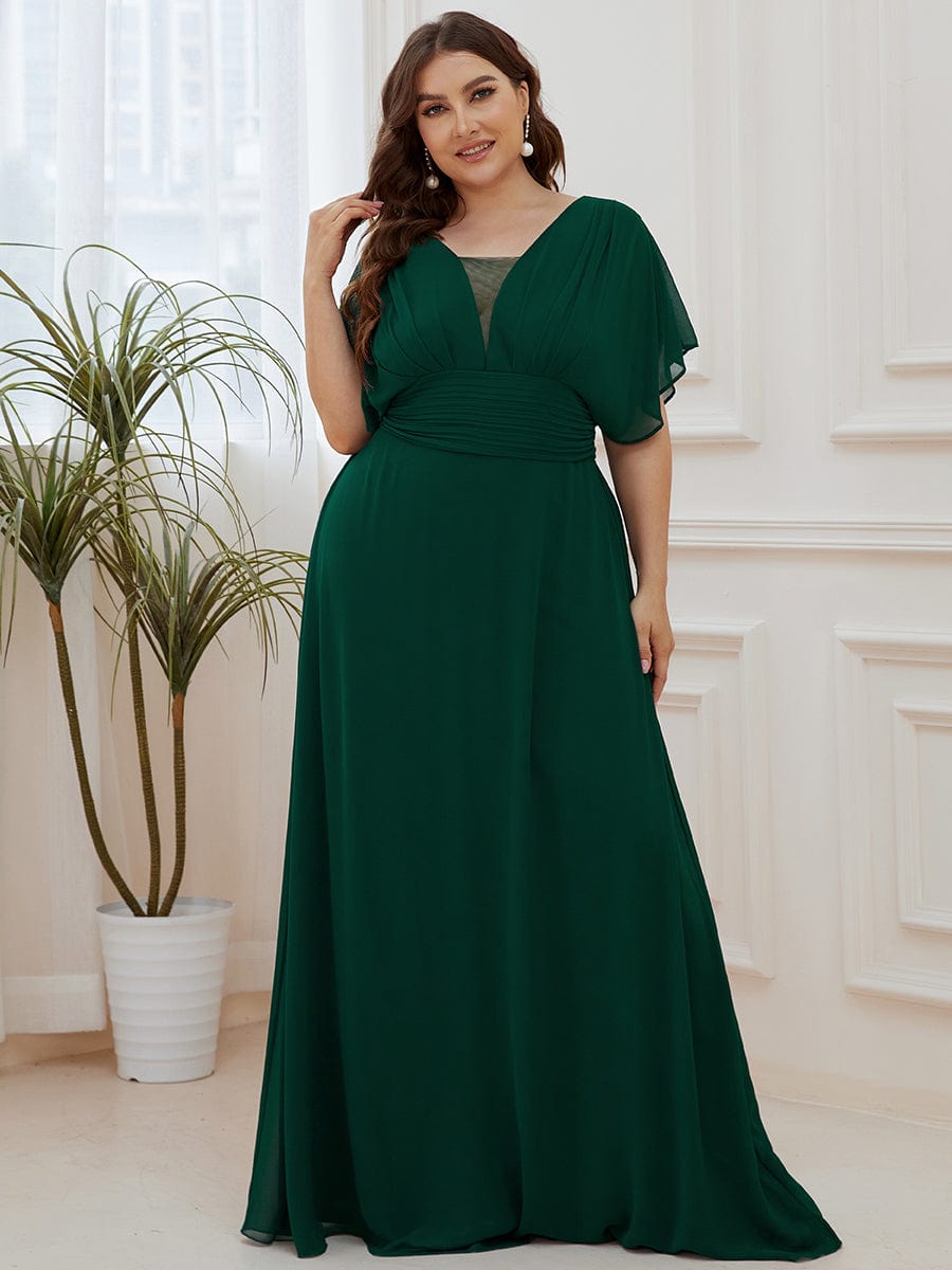 plus size empire waist dress