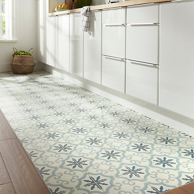 b&q kitchen flooring tiles