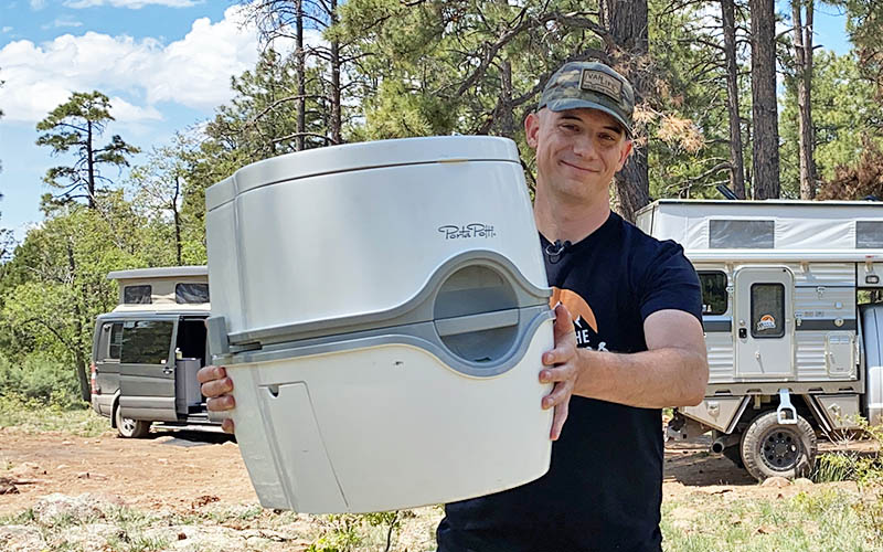 best portable toilet for campervan