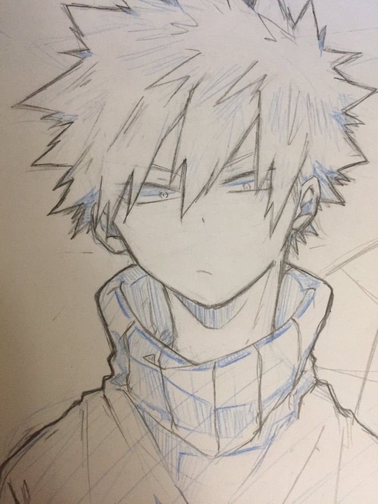 bakugou katsuki para dibujar