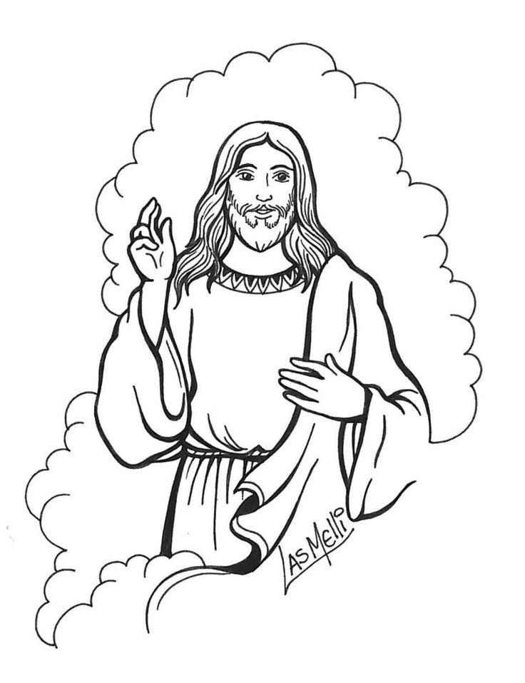 dibujos de dios