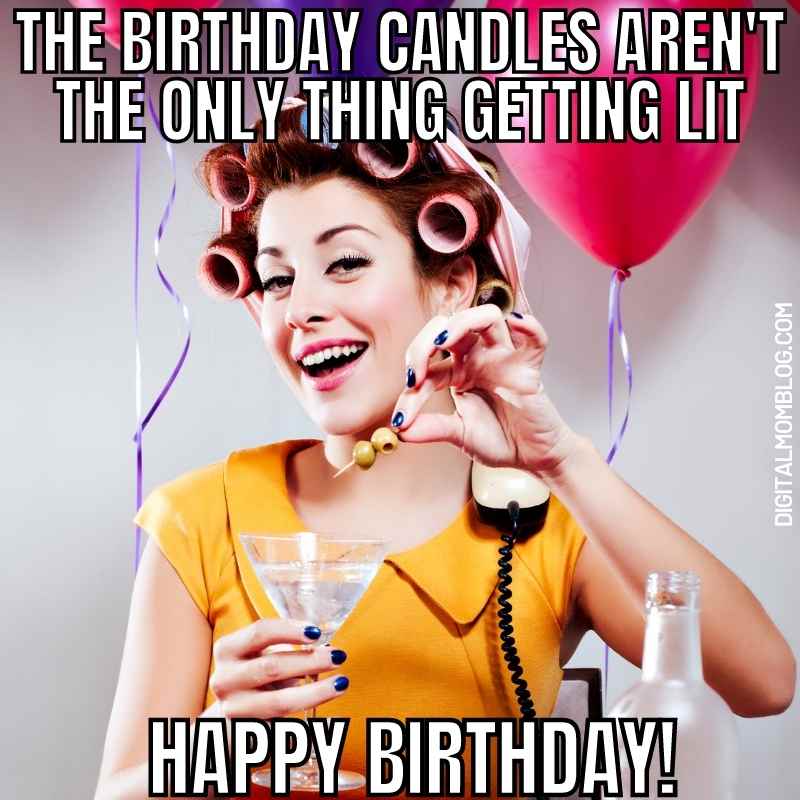 happy birthday meme for her