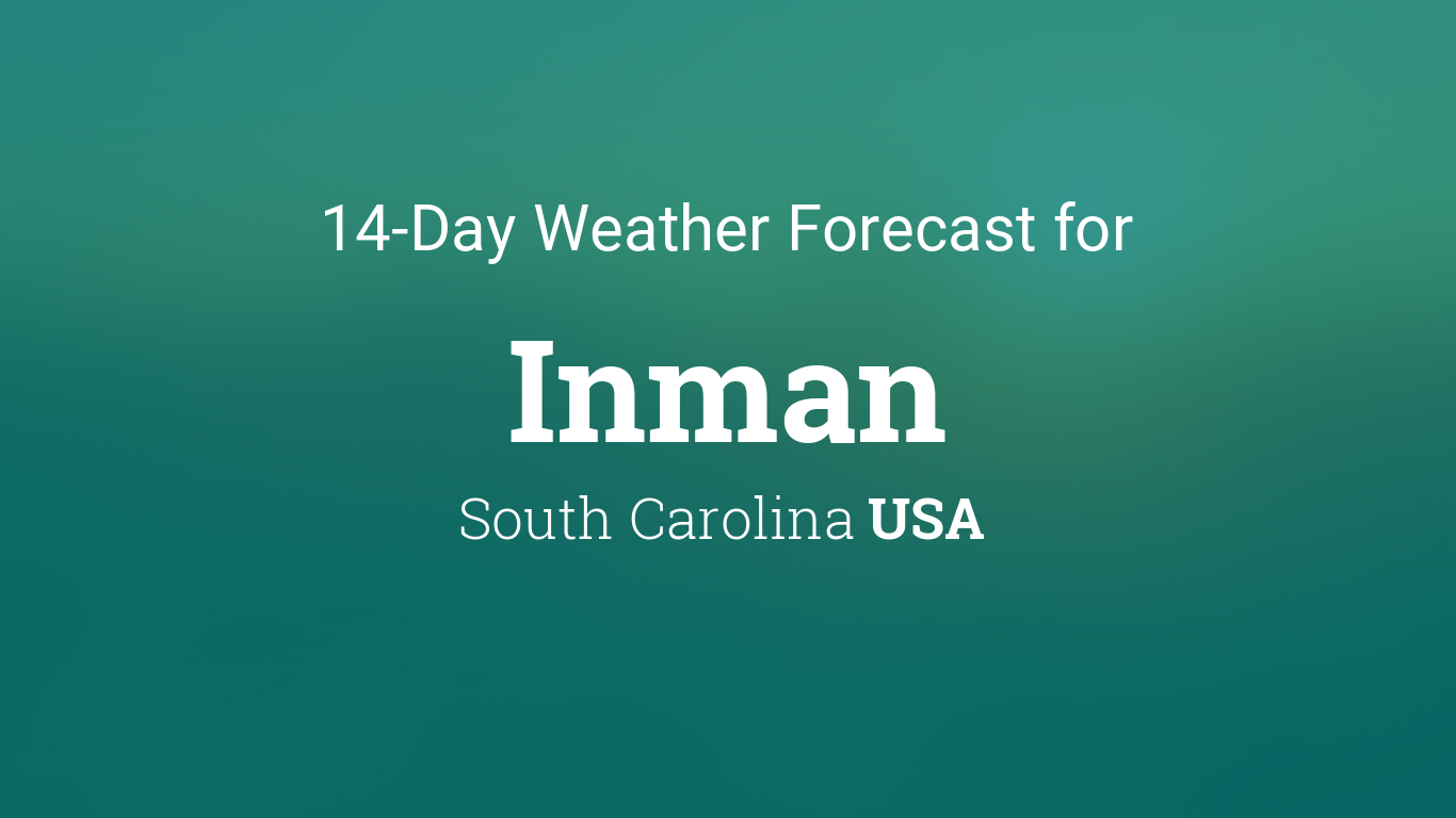 weather forecast for inman sc