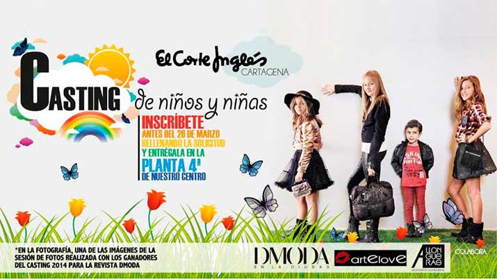 casting para niños el corte inglés 2023