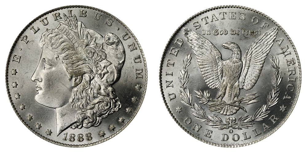 1888 o silver dollar value