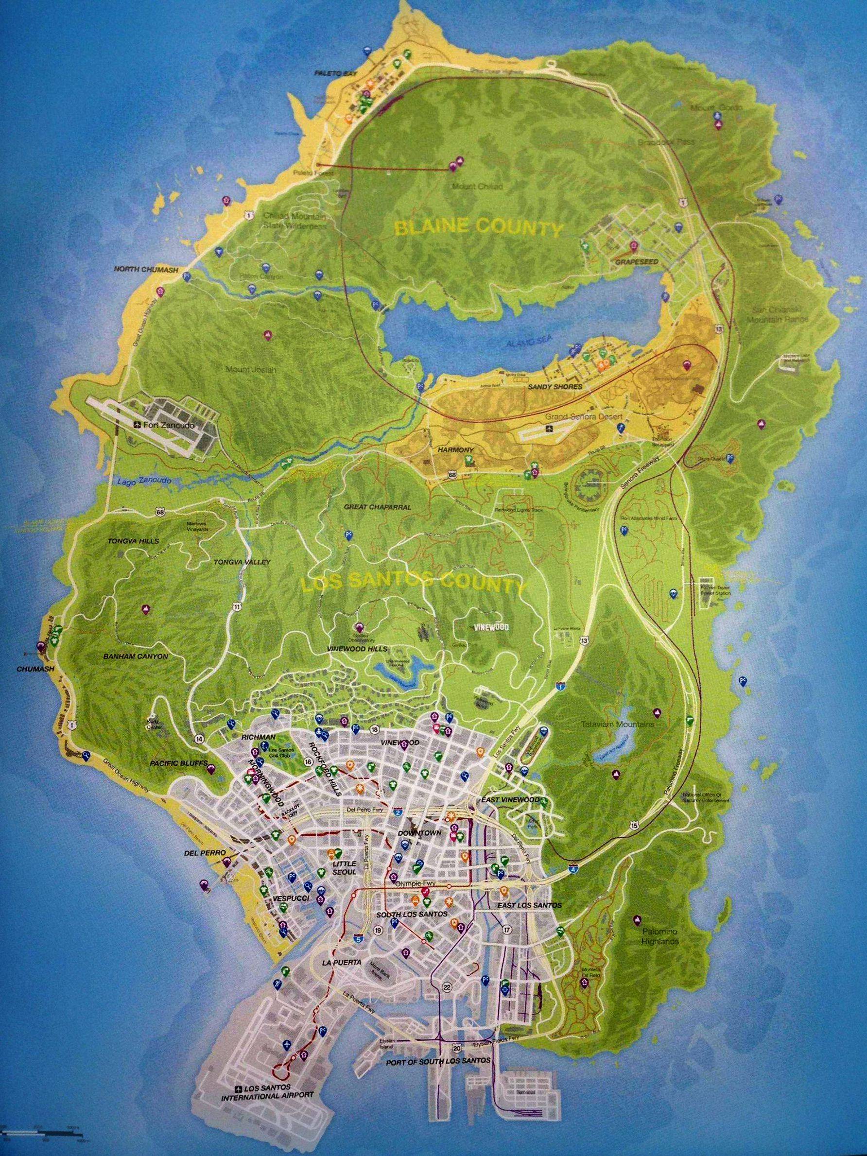 grand theft auto 5 location