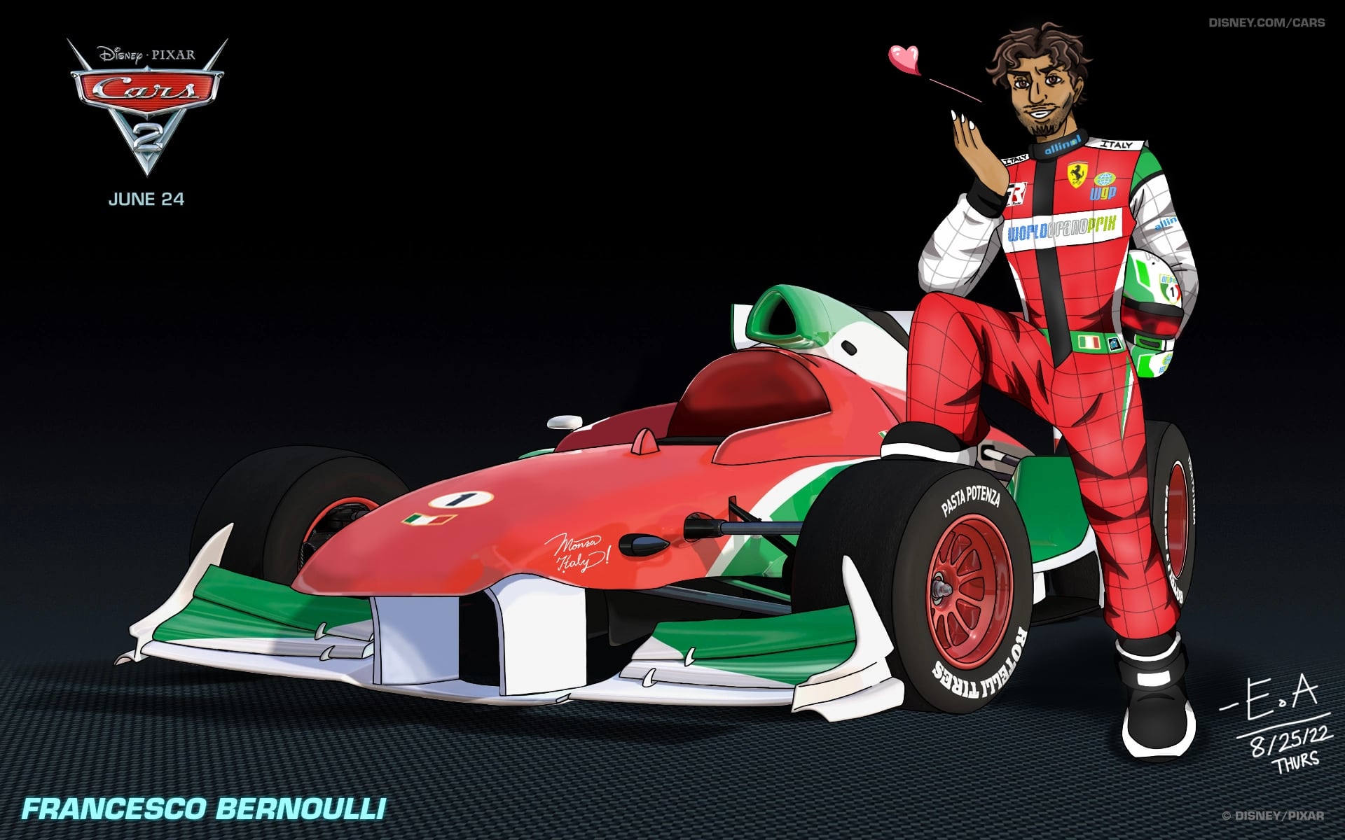 francesco cars 2