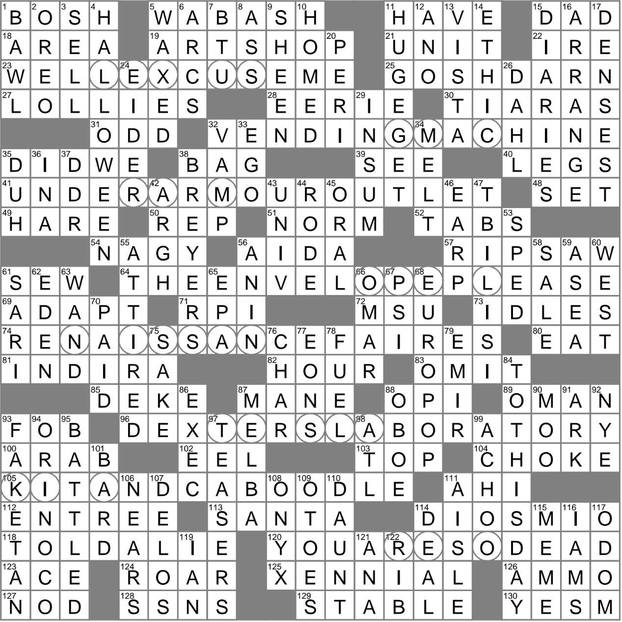 not potable crossword clue