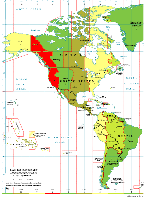 pacific standard time usa