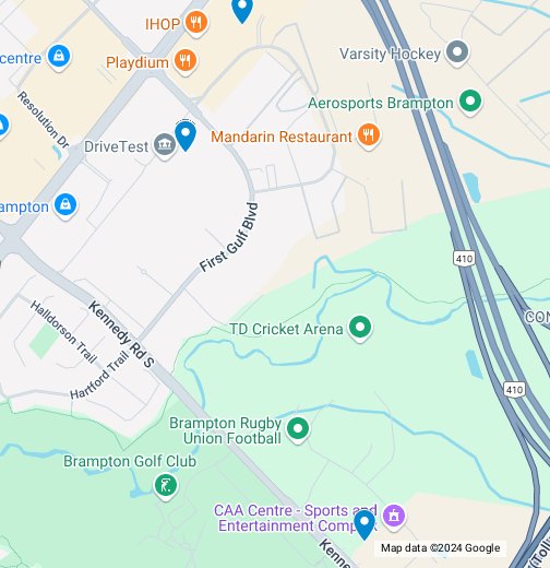 brampton google maps