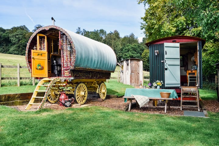 gypsy caravan airbnb