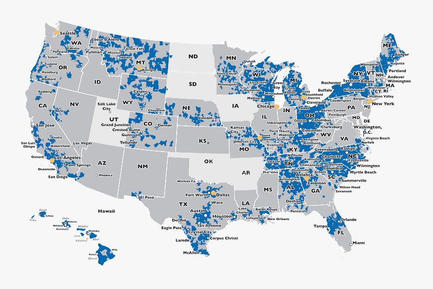 spectrum service area