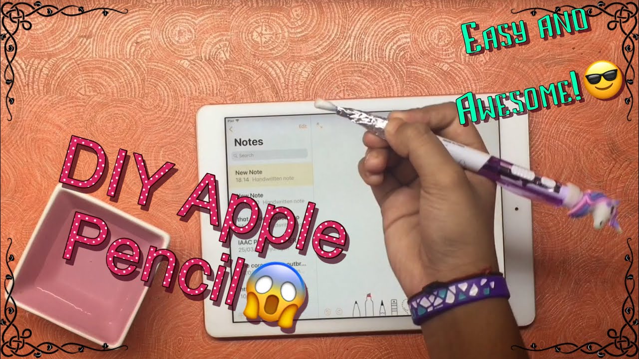 homemade apple pencil