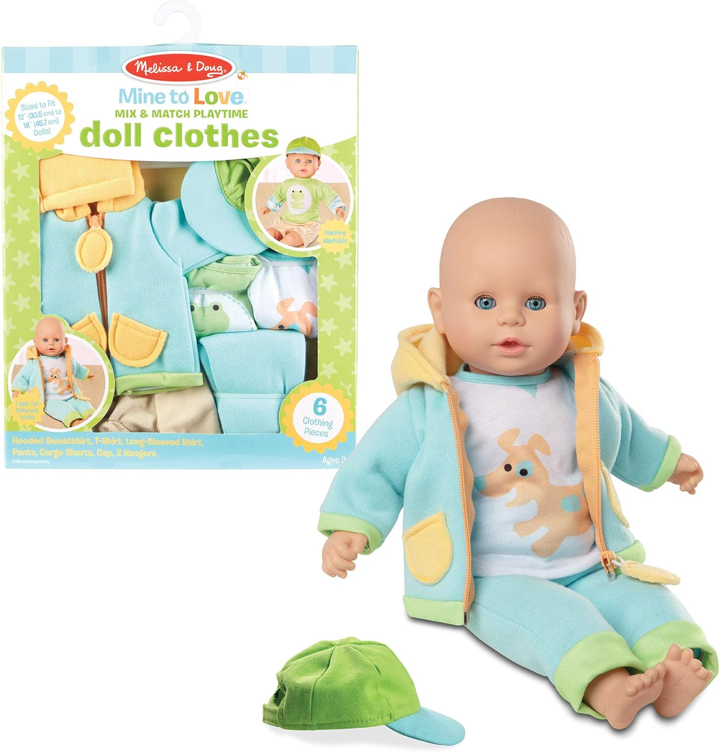 melissa and doug doll clothes