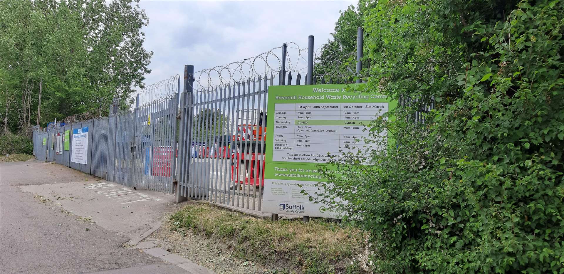 stowmarket household recycling centre