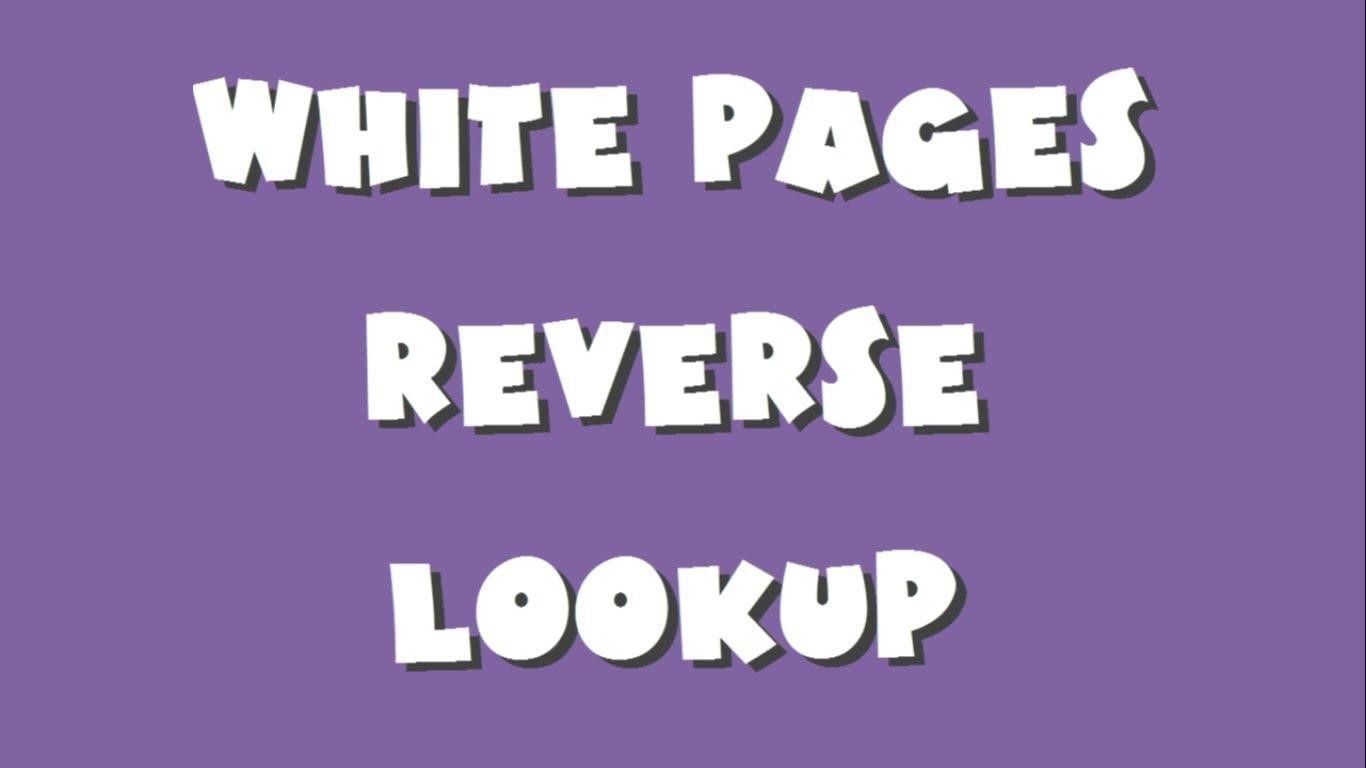 reverse phone lookup whitepages